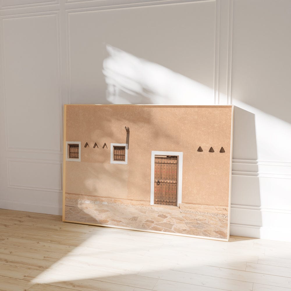 Arabian Door With Two Windows