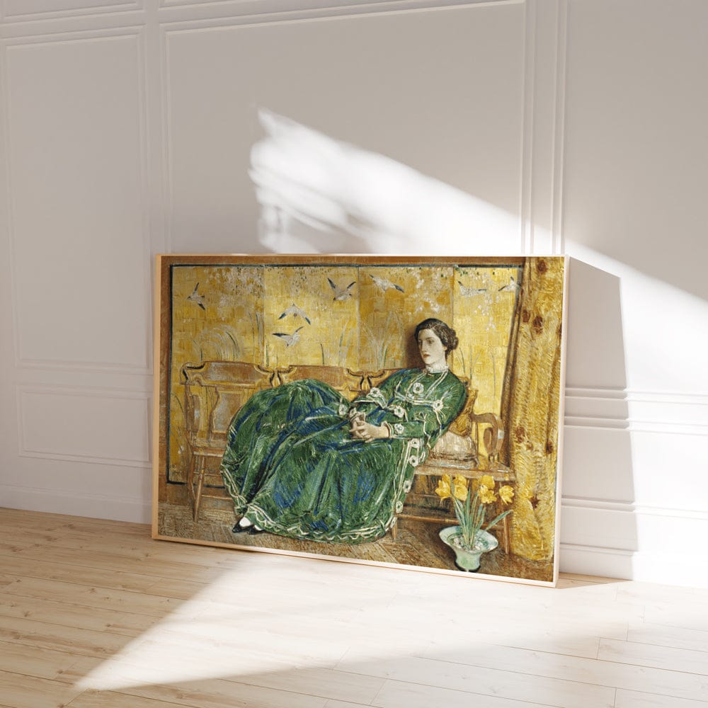 Childe Hassam - The Green Gown