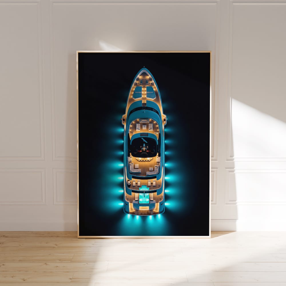 Midnight Superyacht Glow