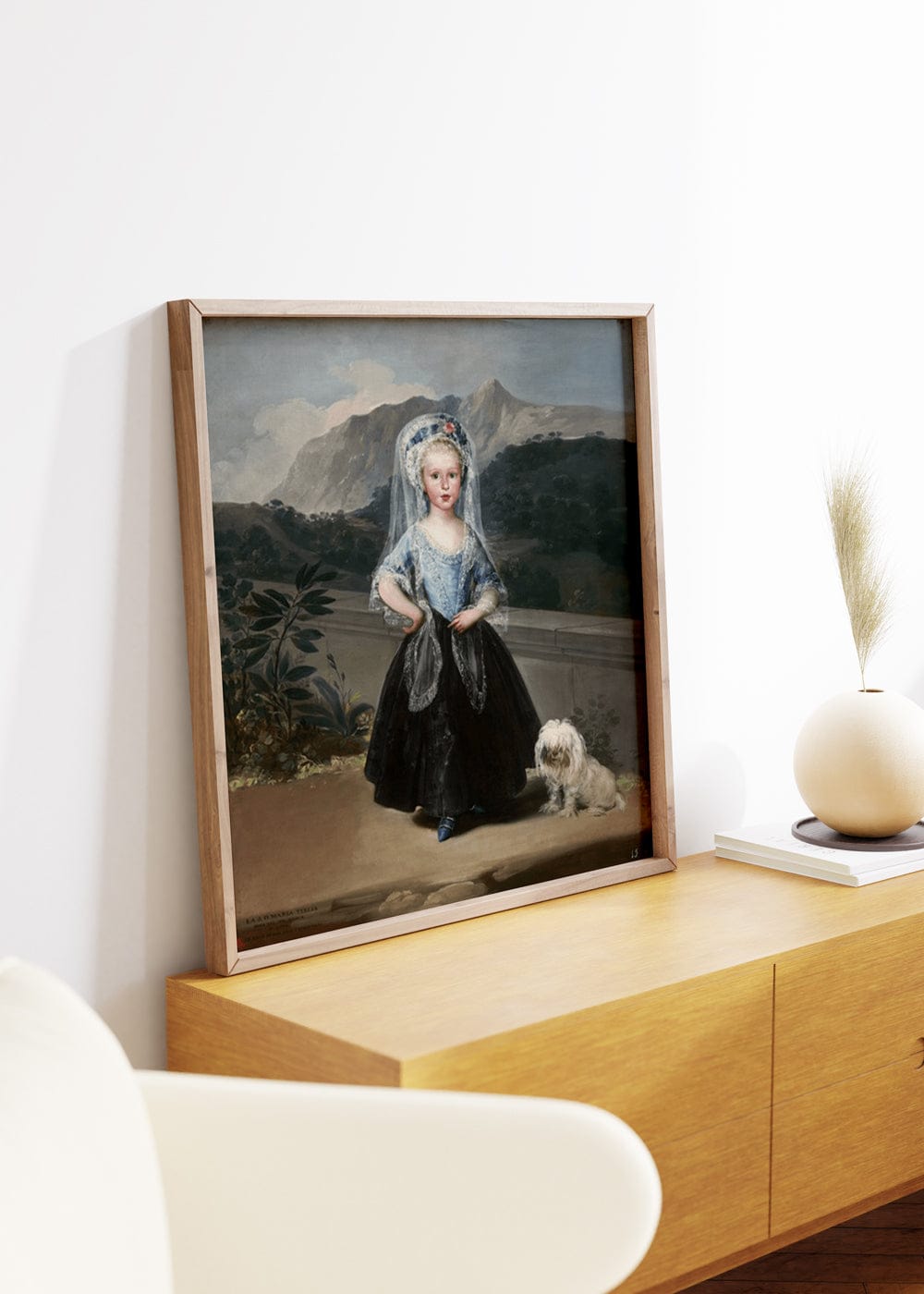 De Goya: "María Teresa de Borbón y Vallabriga, later Condesa de Chinchón" (1783)
