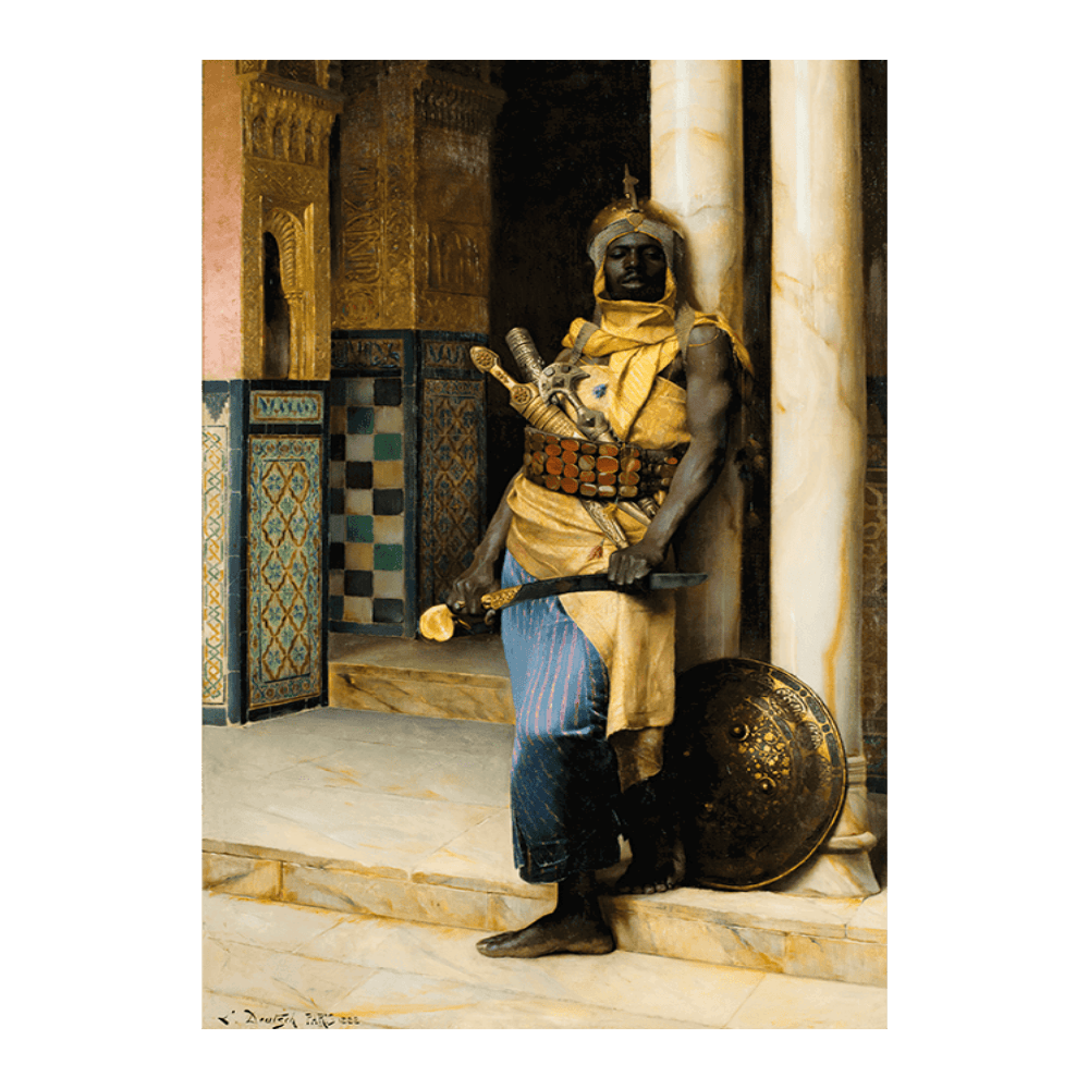 Ludwig Deutsch: "Guarding the Palace" (1888)