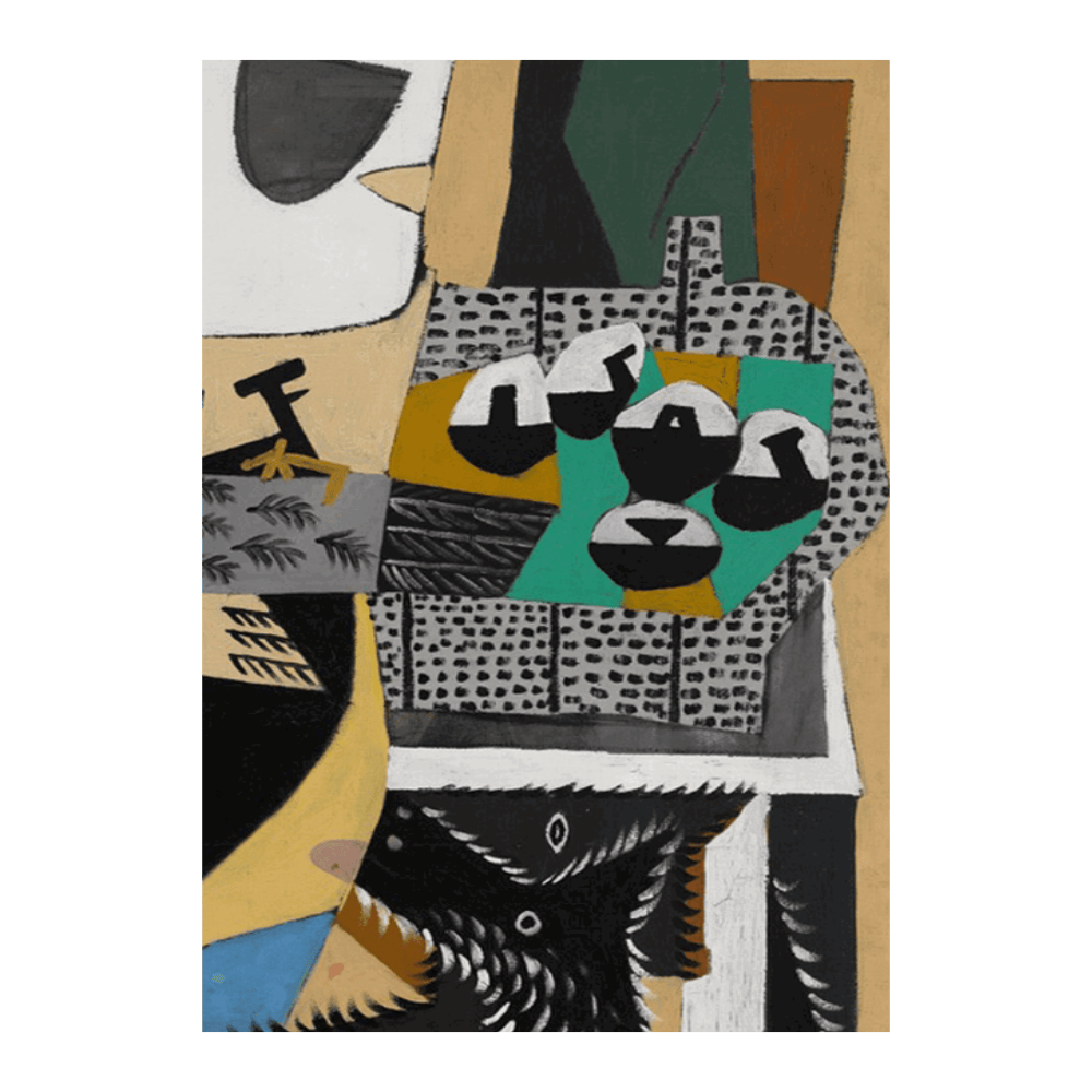 Picasso: "Dog and Cock" (1921)
