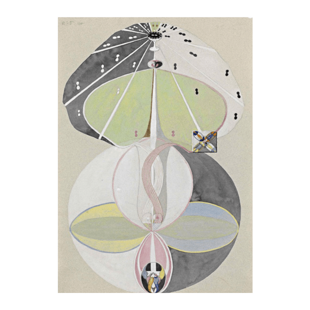 Hilma af Klint: "Tree of Knowledge No.V" (1913-1915)