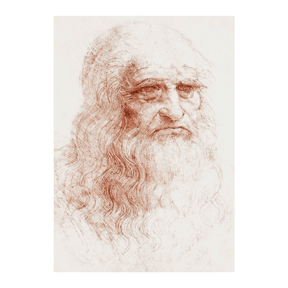 Leonardo Da Vinci: "Self-portrait" (1512)