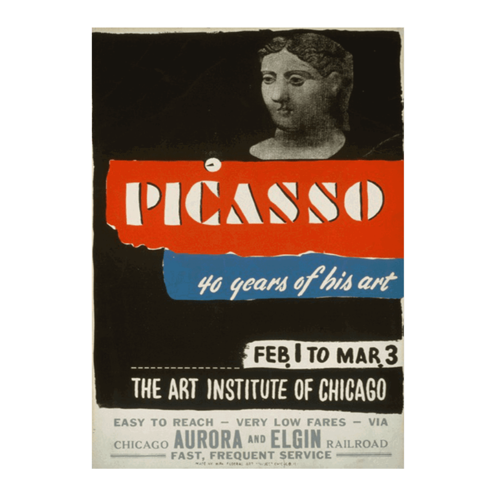 Picasso: "40 Years of His Art" (1936)
