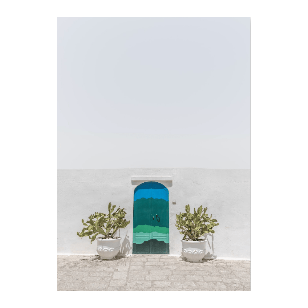 Colourful Door In Italy