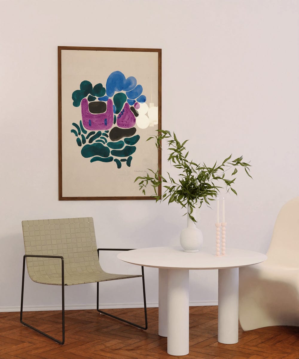 David Kakabadzé - Abstraction Based On Flower Forms III (1921)