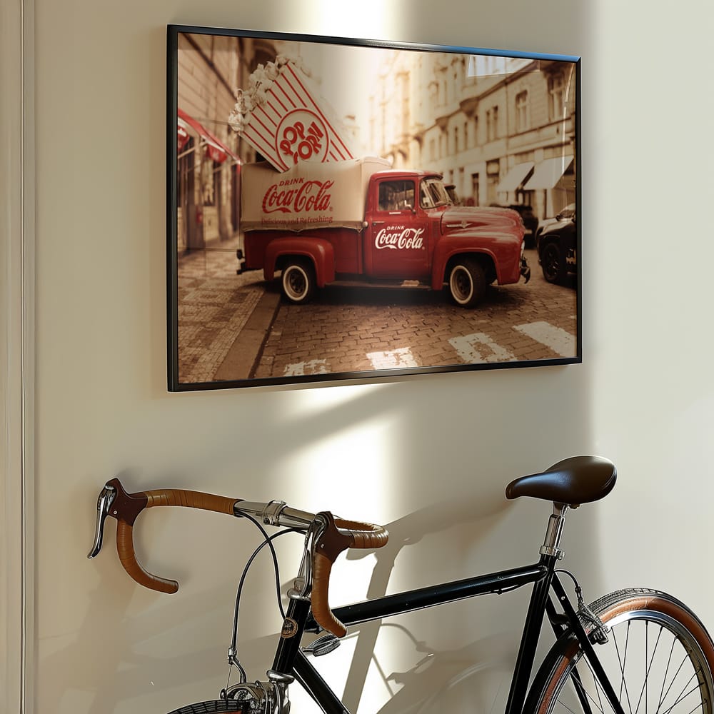 Vintage Coca Cola Truck