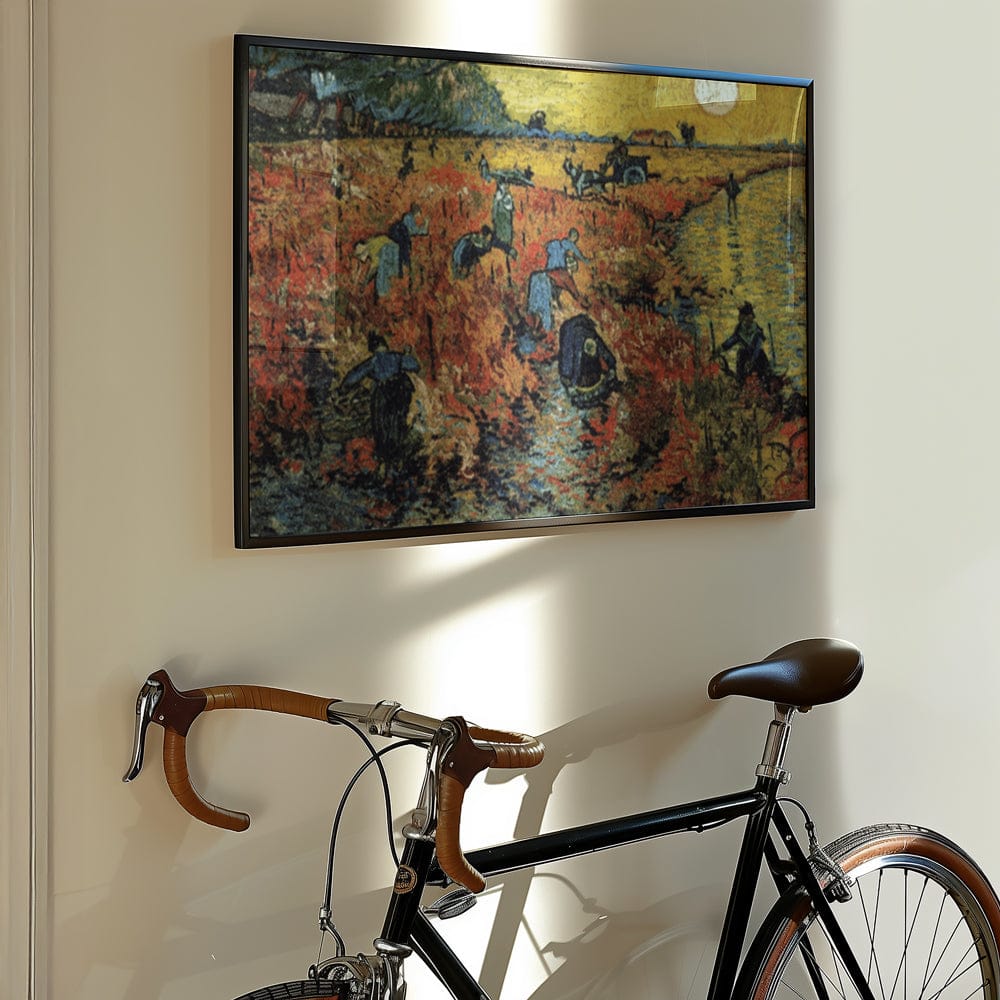 Van Gogh 1888:  "The Red Vineyard"