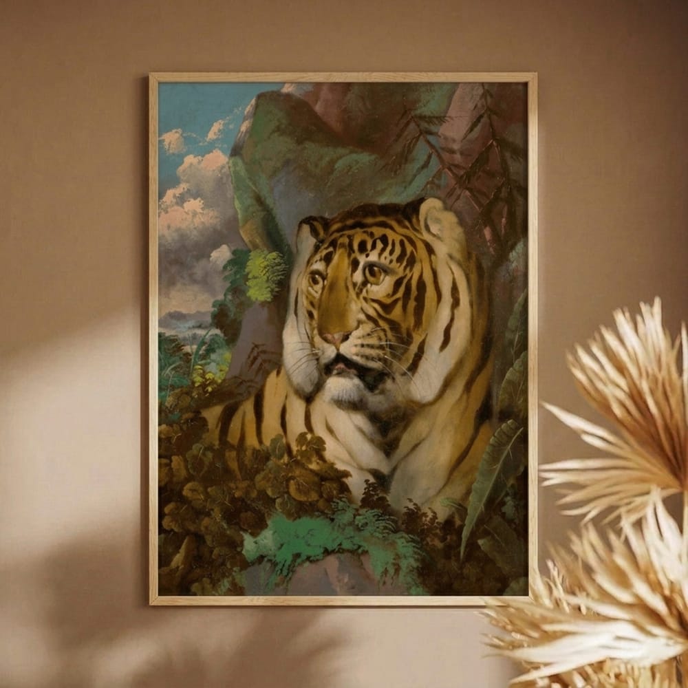 Portrait Of A Tiger