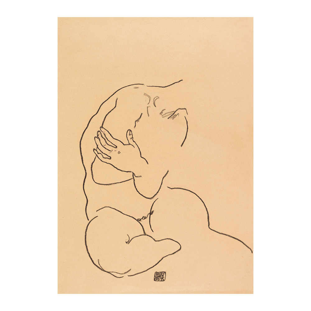 Egon Schiele: "Sitzender weiblicher Torso" (1918)