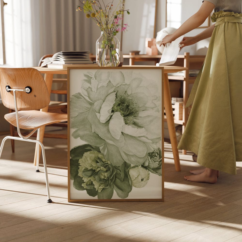 Floral Bouquet III Olive
