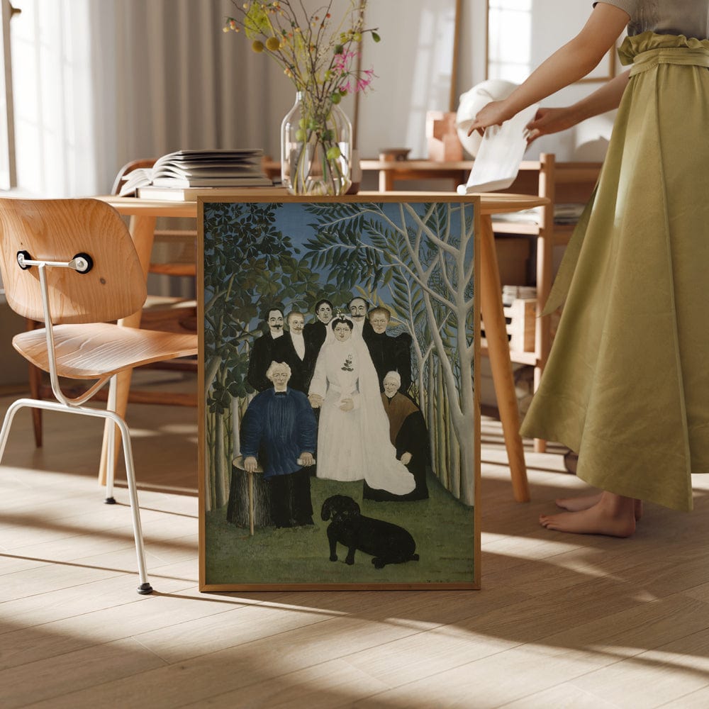 Henri Rousseau - "The Wedding Party"