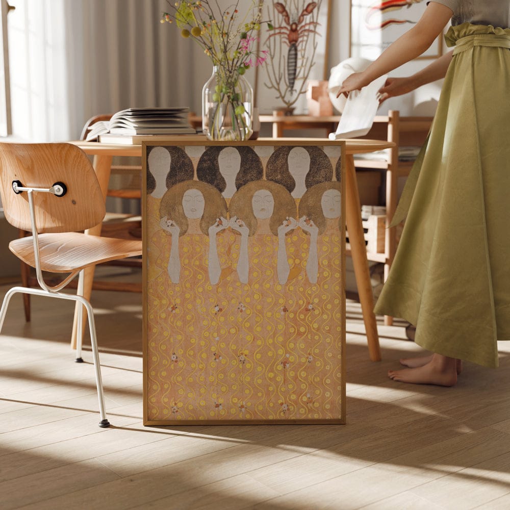 Gustav Klimt: "Beethoven Frieze"