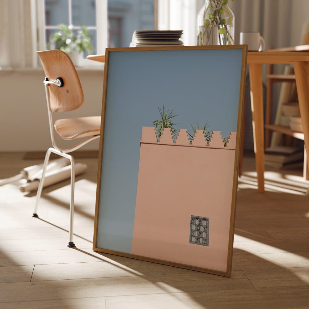 Minimalistic Wall Window Plant