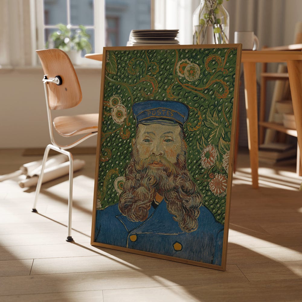 Van Gogh: "Portrait of Joseph Roulin" (1889)