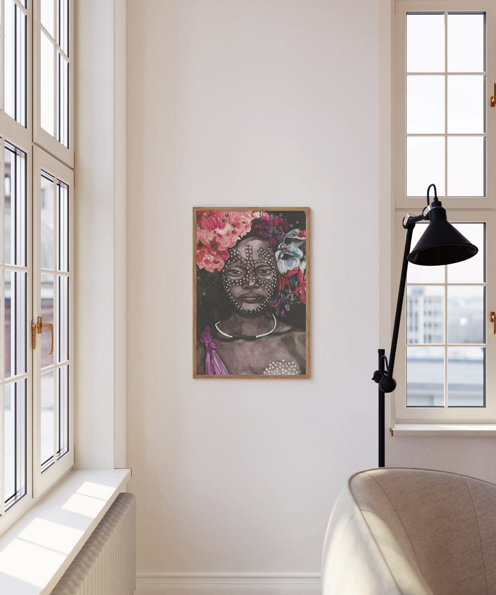 African Poem Pink