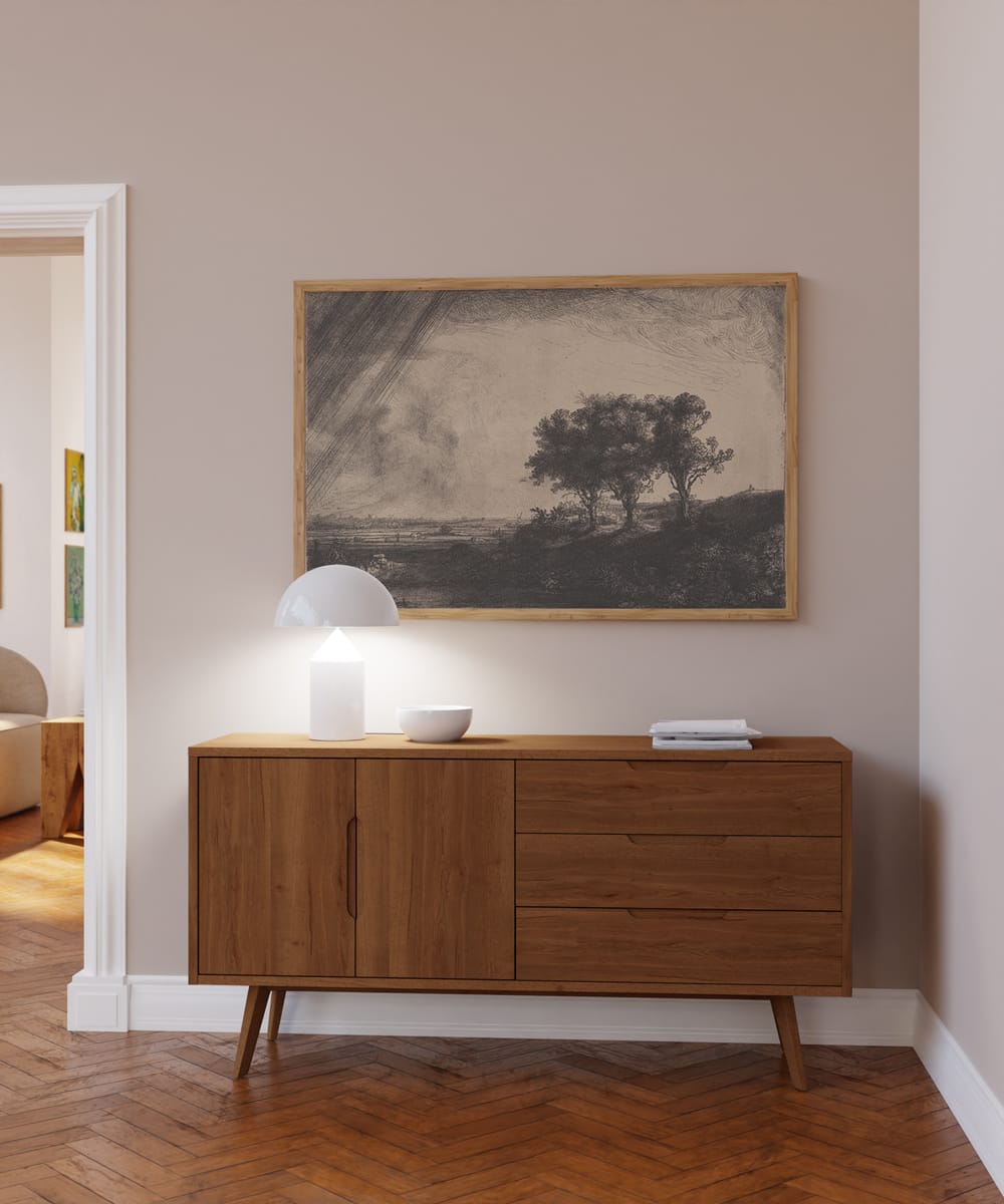 Rembrandt: "The Three Trees" (1643)