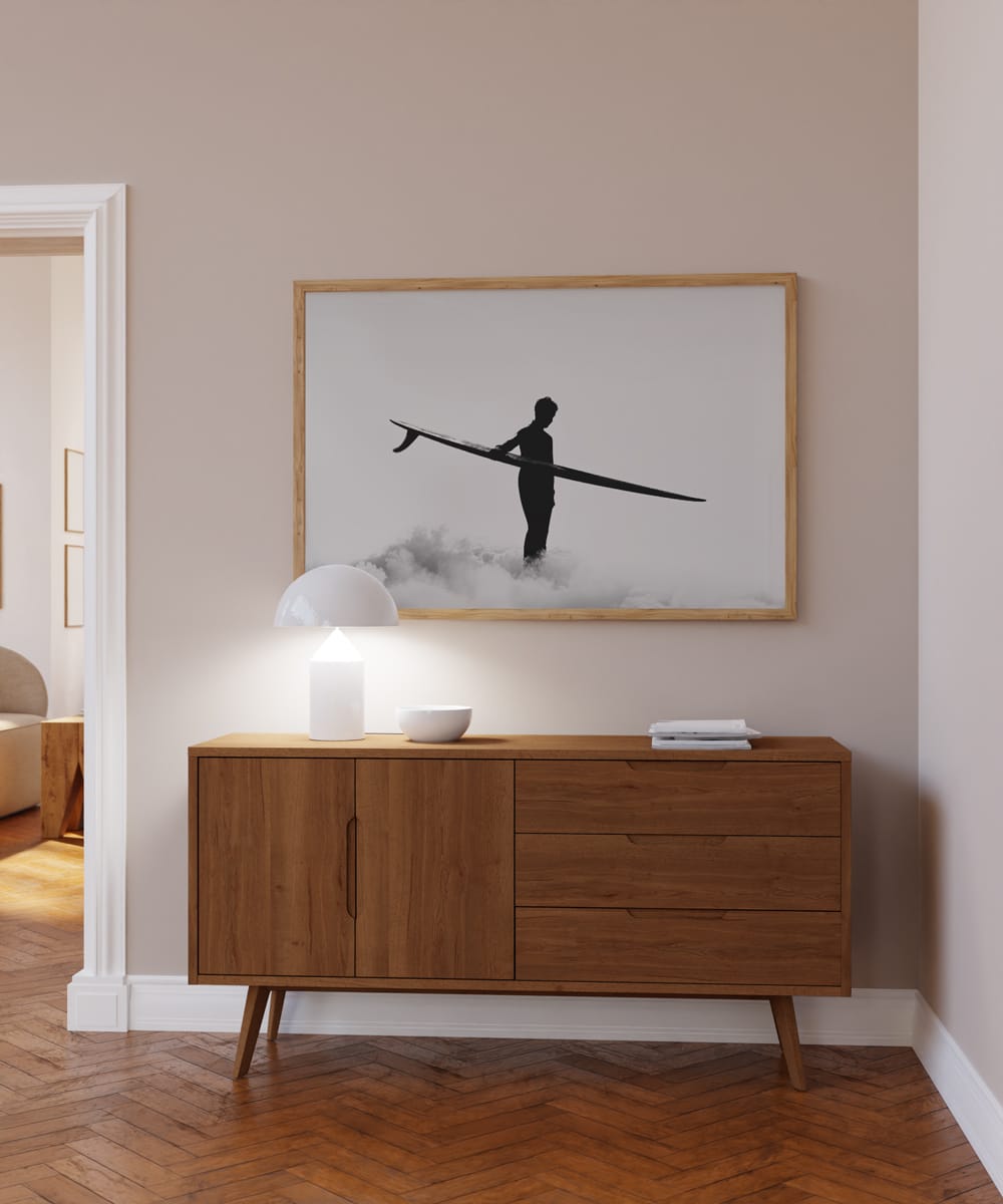 Surfer Above The Mist | Limited Edition