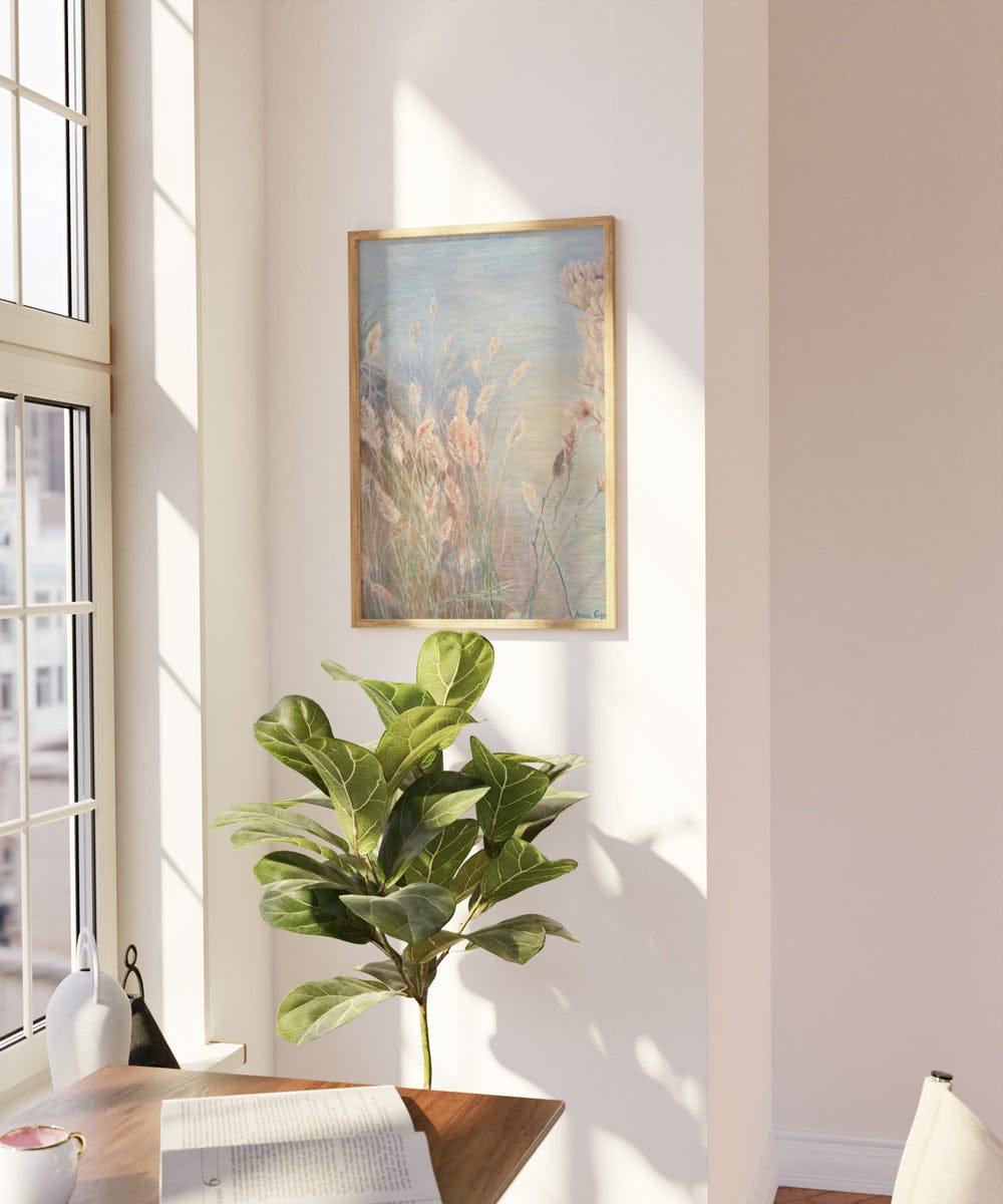 Reeds At The Water's Edge