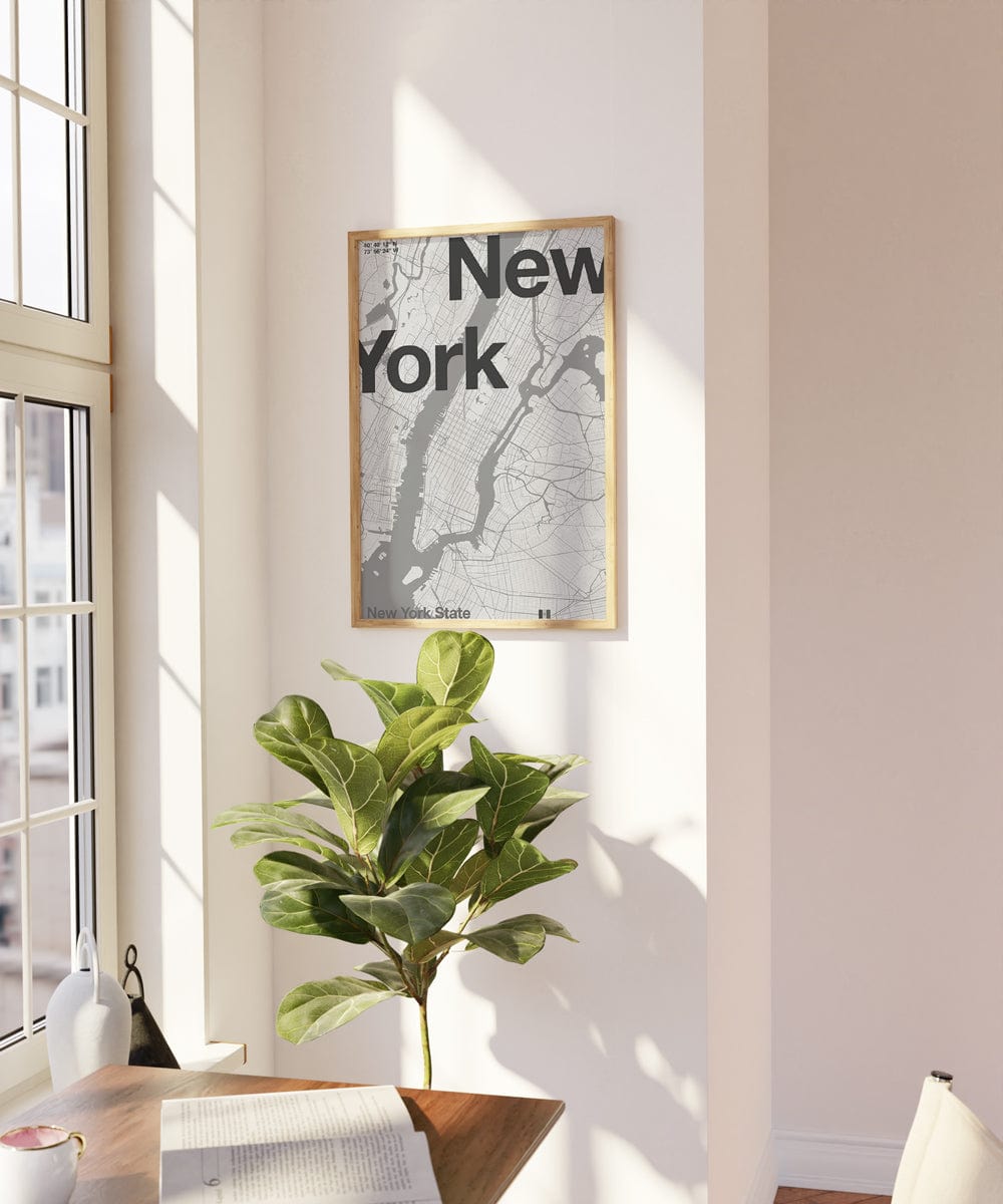 New York Minimal Map