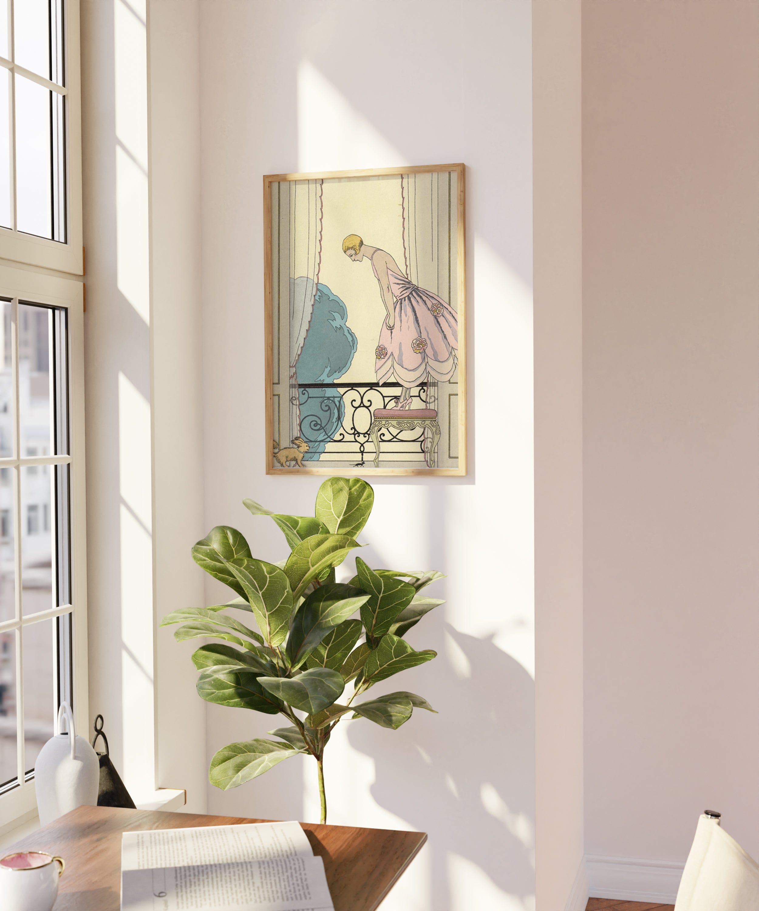 George Barbier: "Falbalas et Fanfreluches, La Souris"