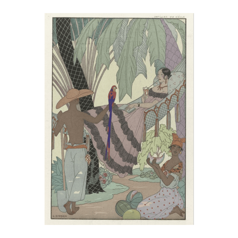 George Barbier: "La Belle Indolente"
