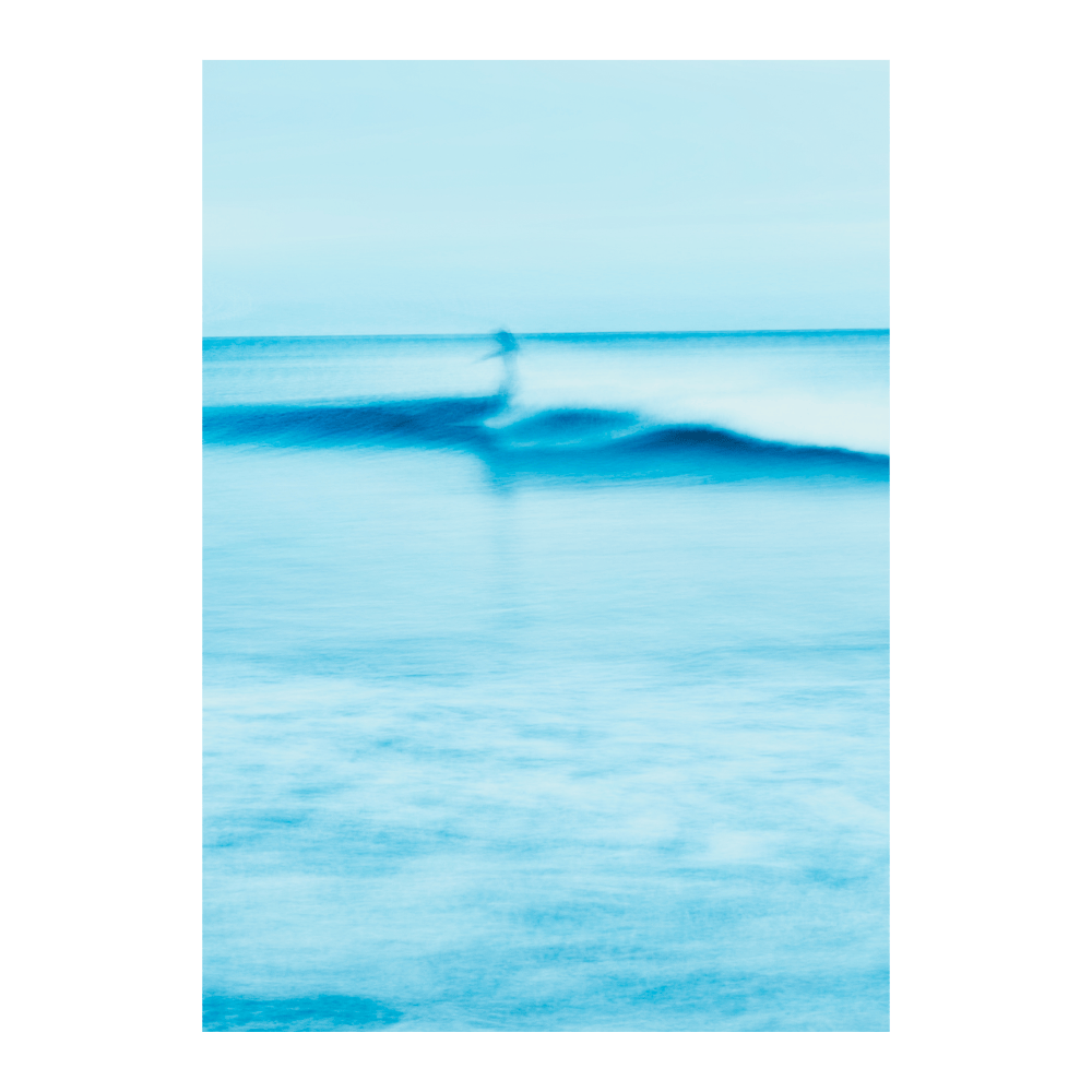 Surfer In Motion