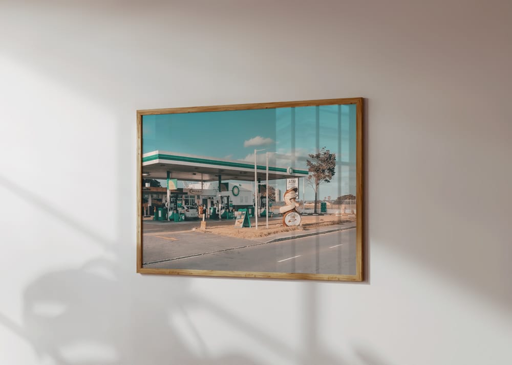 Retro Petrol Station, Cape Town