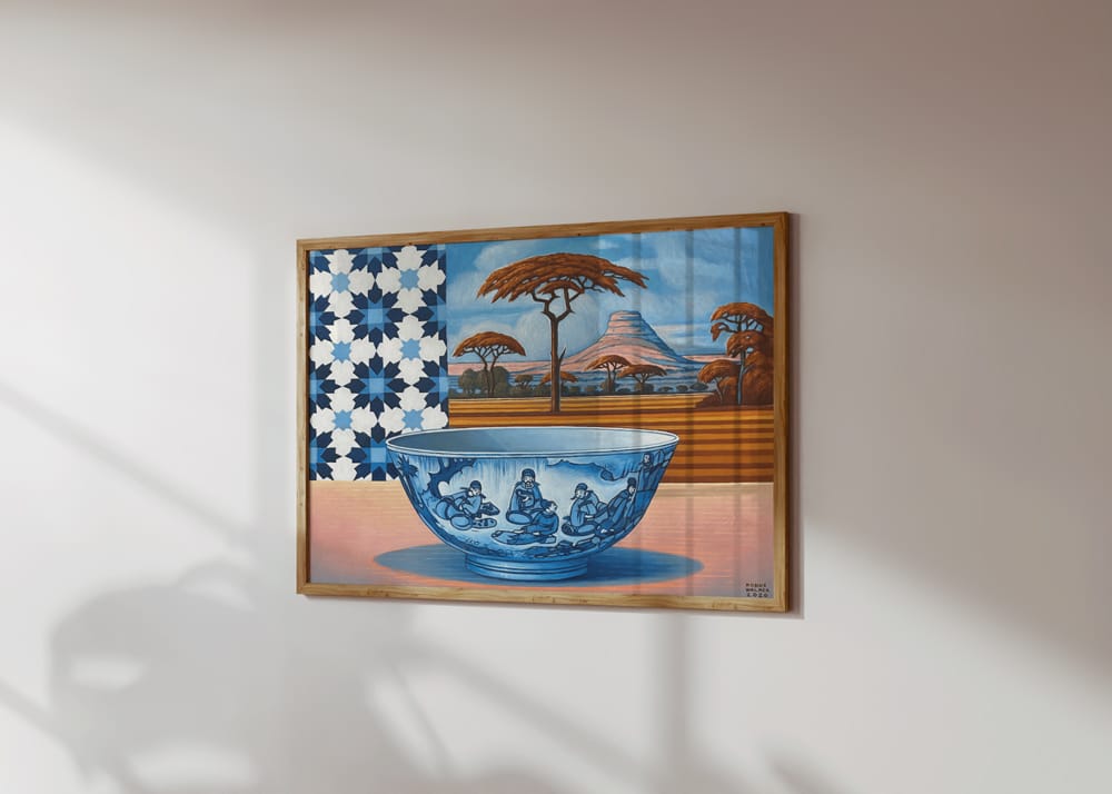 Chinese Bowl With Trees