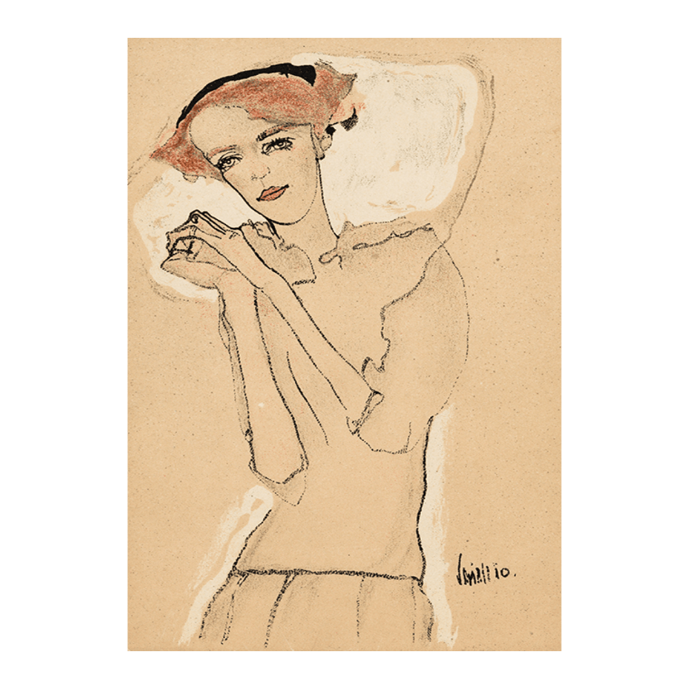 Egon Schiele: "Frauenbildnis III"