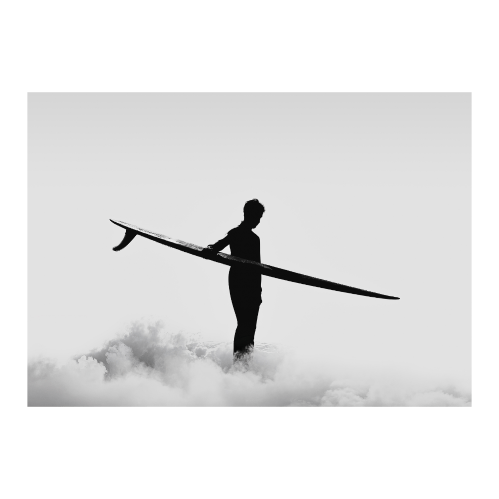 Surfer Above The Mist | Limited Edition