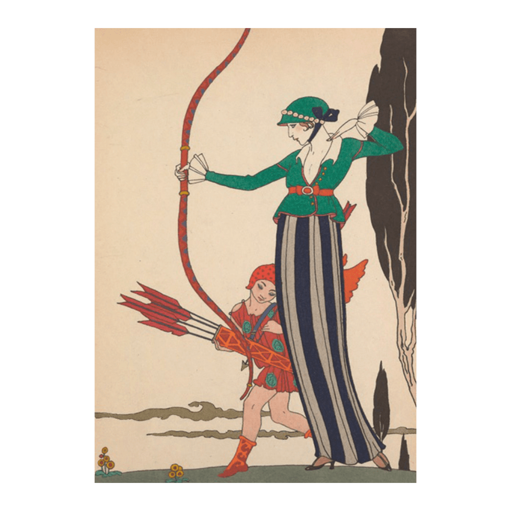 George Barbier: "L'Arc Rouge"