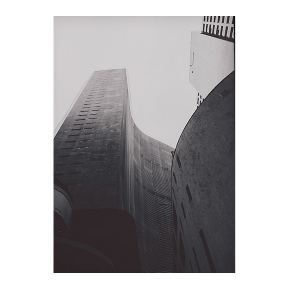 Black & White Architecture Abstract II
