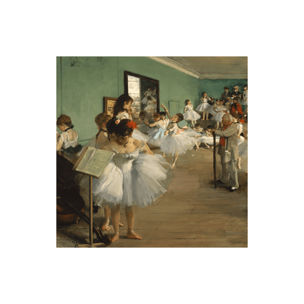 Edgar Degas: "The Dance Class" (1874)