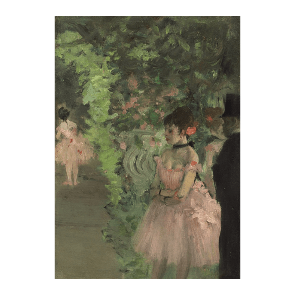 Edgar Degas: "Dancers Backstage" (1876–1883)