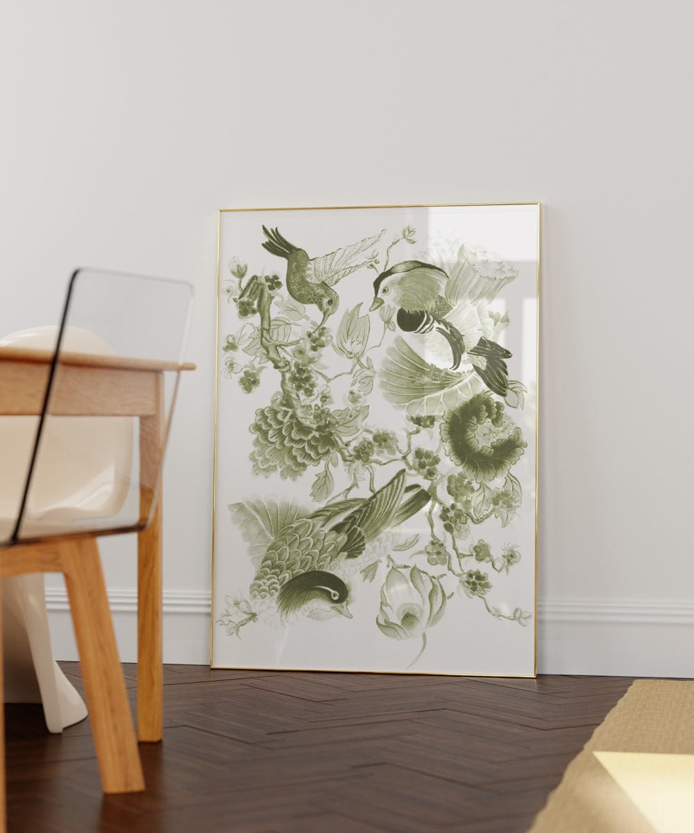 Chinoiserie III Olive