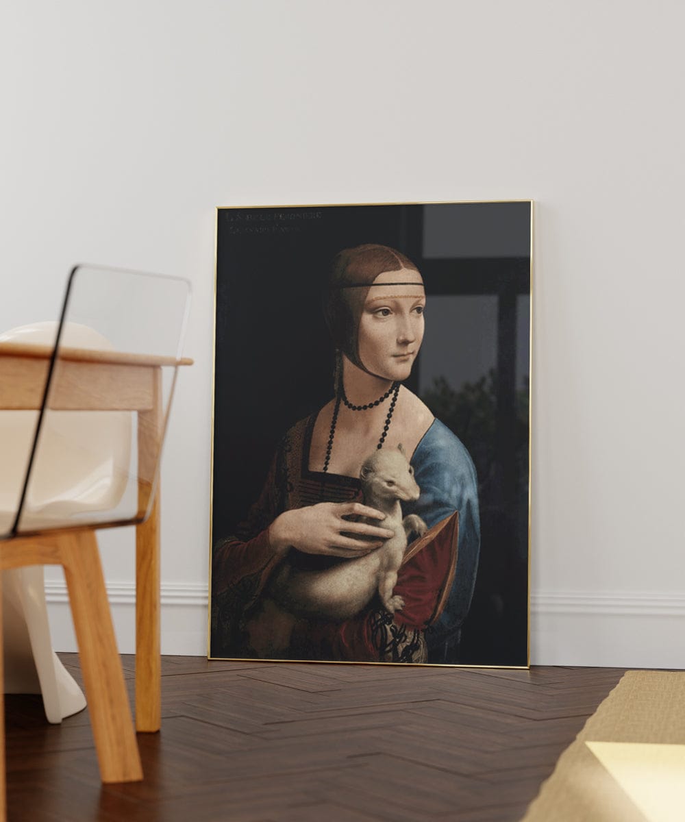 Leonardo Da Vinci: "Lady with an Ermine"