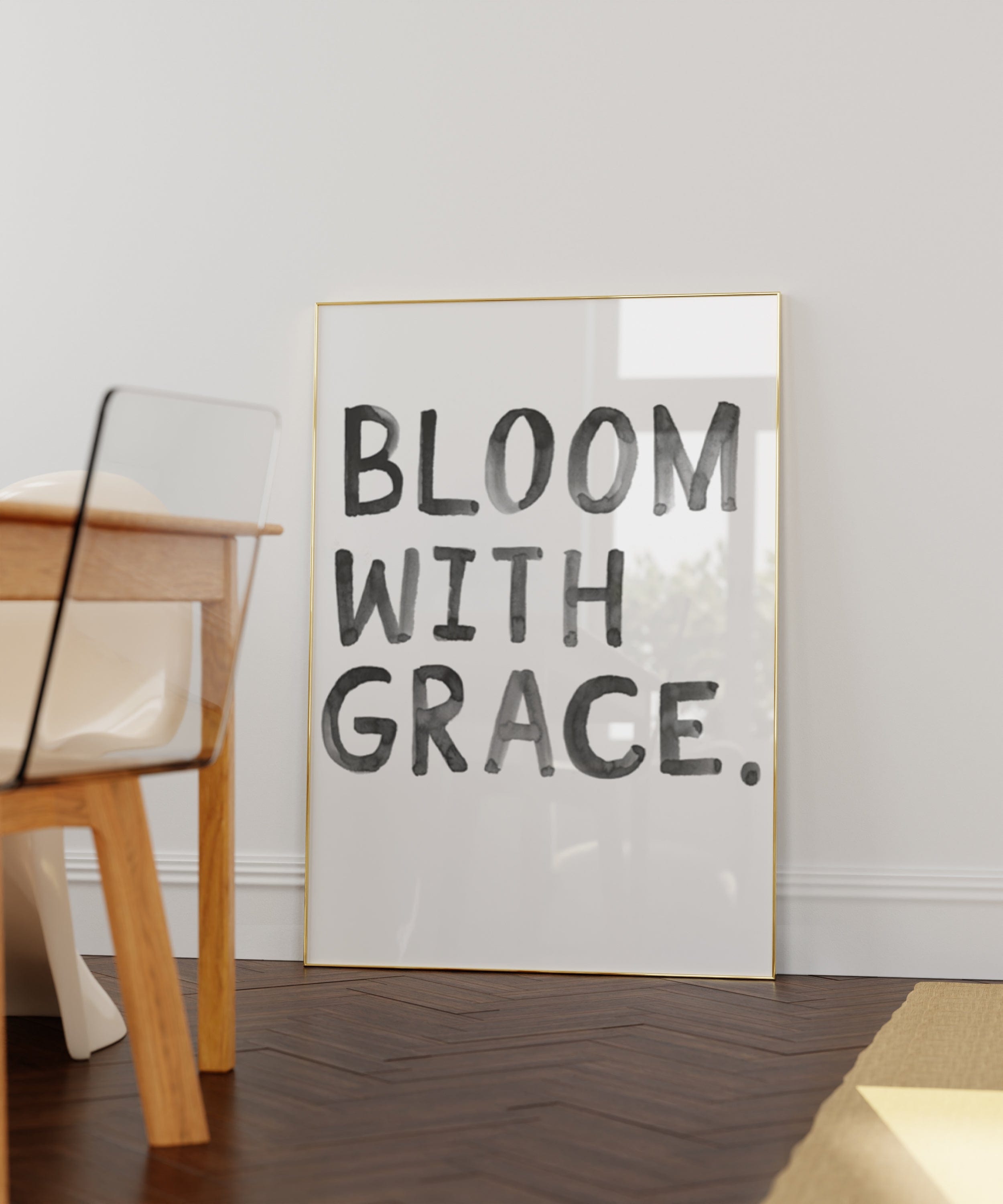 Bloom with Grace White