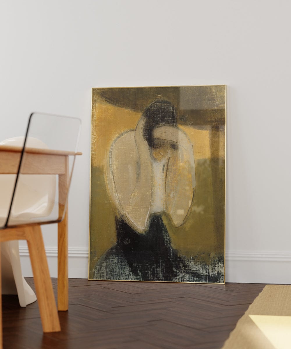 Helen Schjerfbeck - The Gipsy Woman (1919)