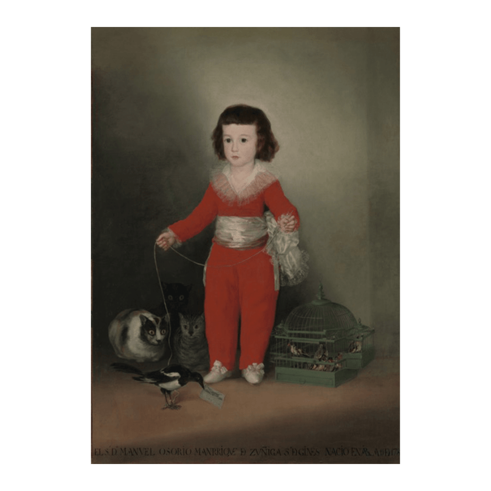 De Goya: "María Teresa de Borbón y Vallabriga" (1783)