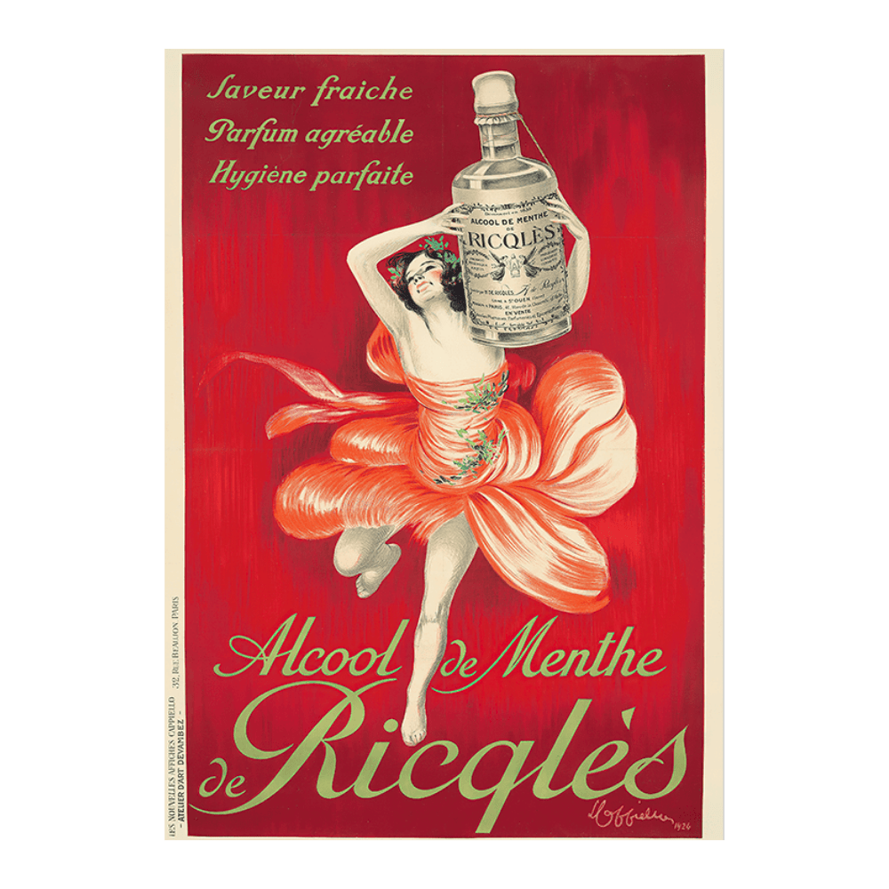 Alcool De Menthe Ricqlès (1924)