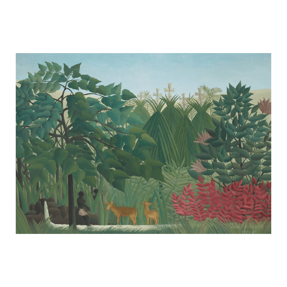 Henri Rousseau - "The Waterfall"