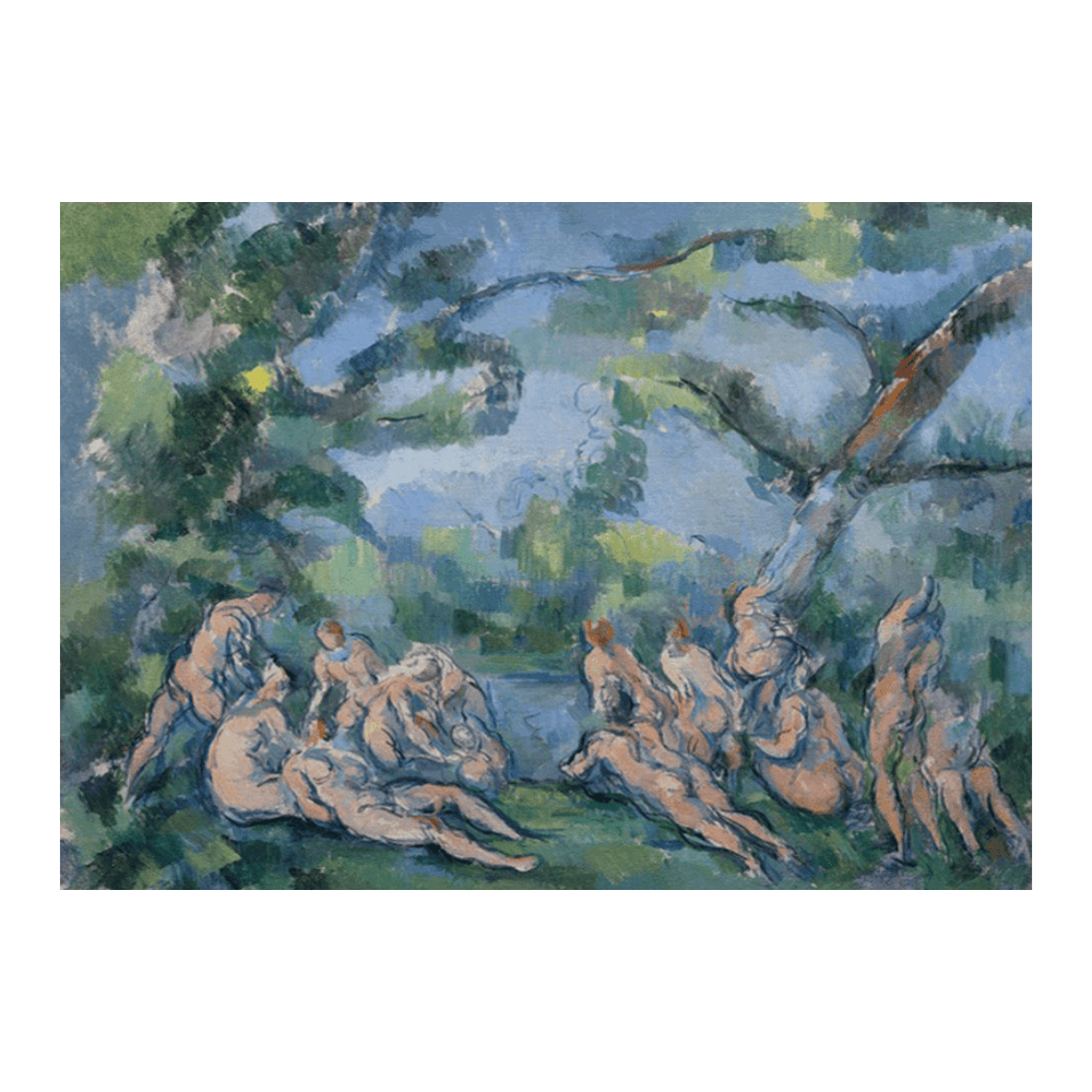 Paul  Cézanne: "The Bathers"