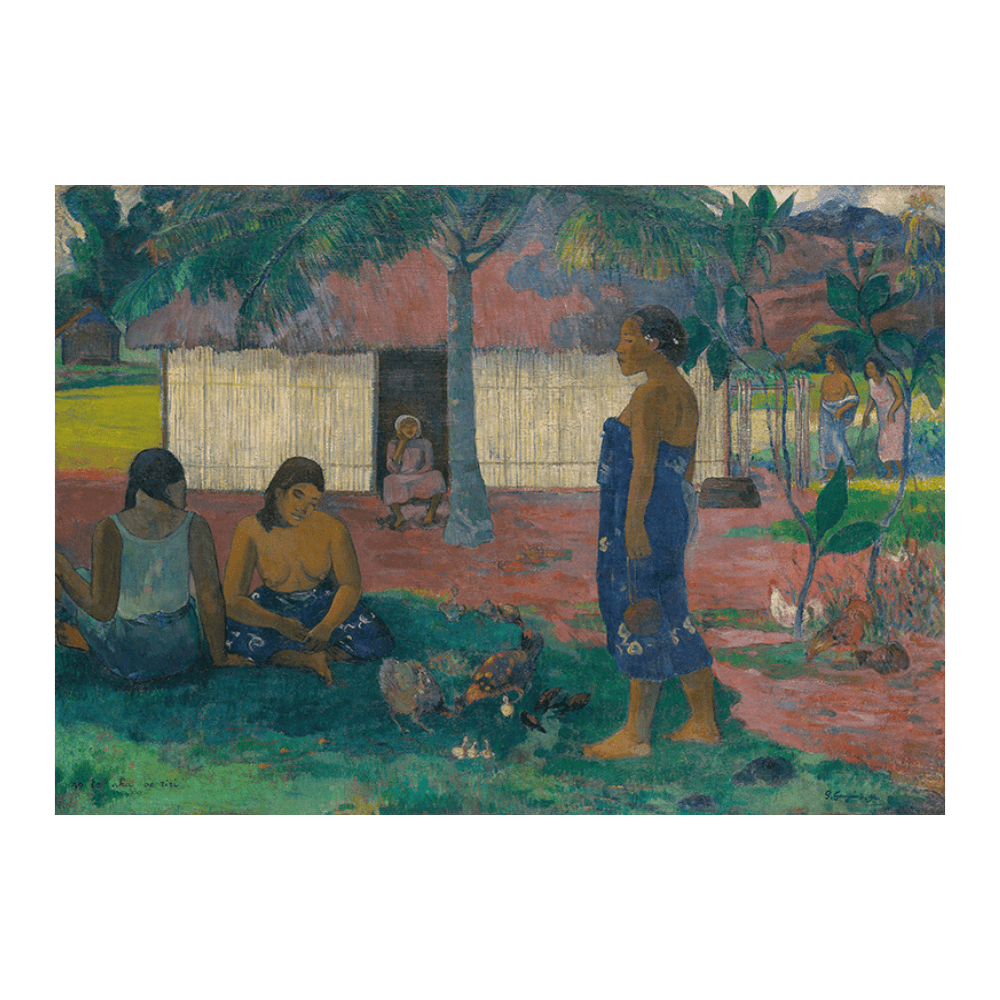 Paul Gauguin: "No te aha oe riri (Why Are You Angry)"