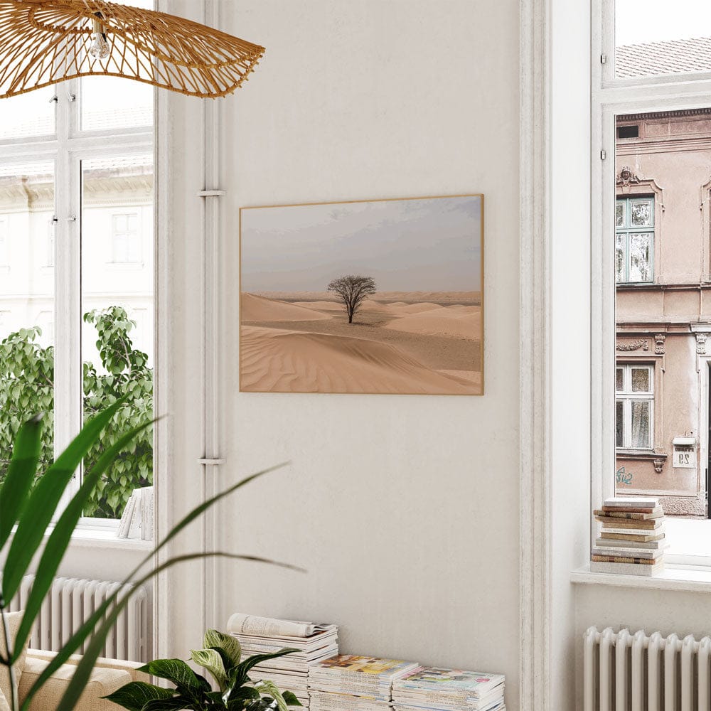 Lonely Tree In The Sahara