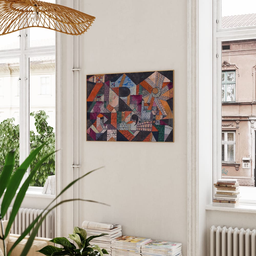 Paul Klee: "Stadt R" (1919)