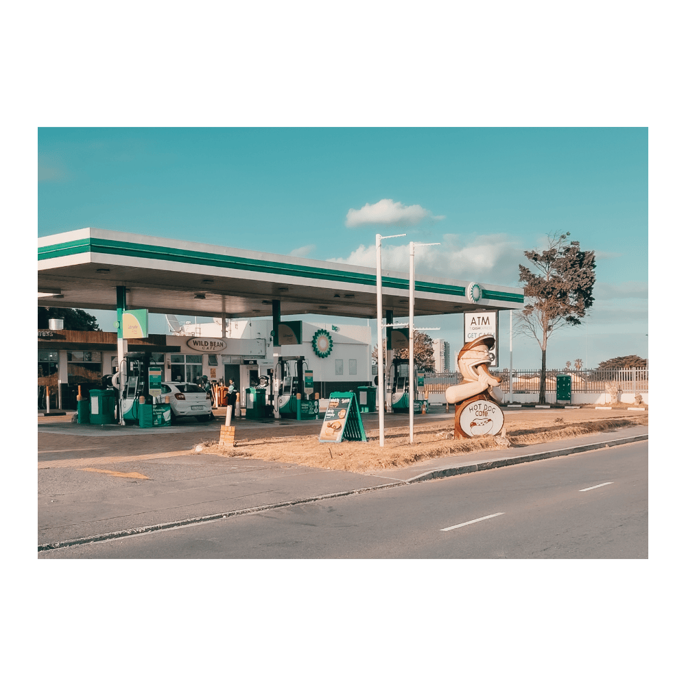 Retro Petrol Station, Cape Town