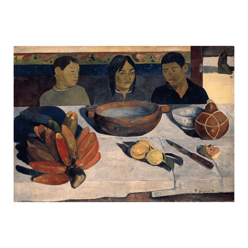 Paul Gauguin: "The Meal, also called Bananas" (1891)