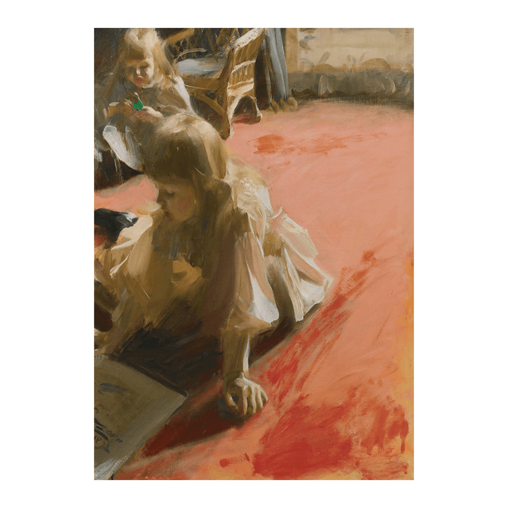 Anders Zorn: "A Portrait Of The Daughters Of Ramón Subercaseaux" (1892)